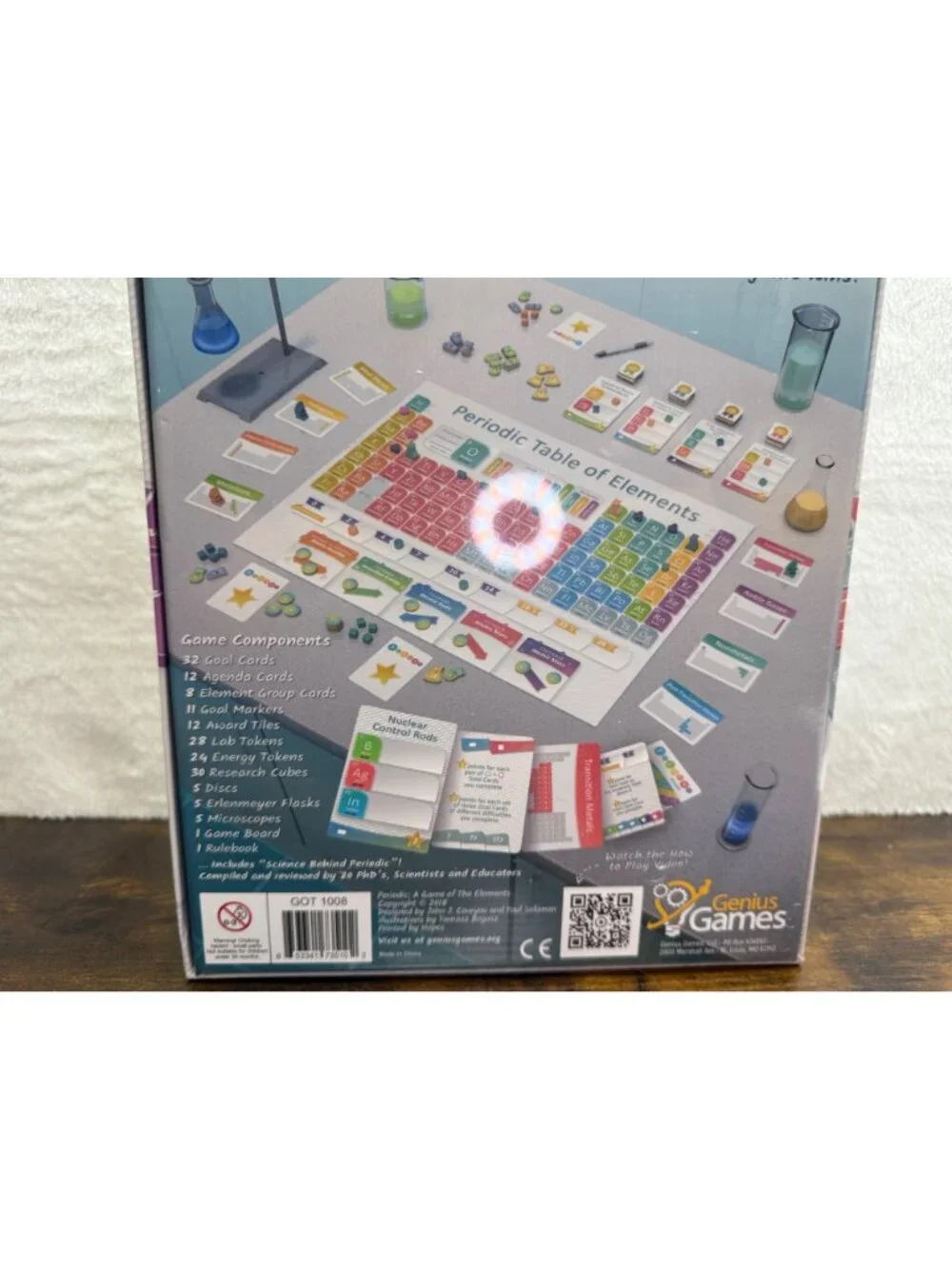 Periodic: A Game Of The Elements Board Game By Genius Games